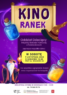 Kinoranek - plakat [Dokument życia społecznego]