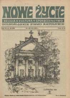 Nowe Życie: dolnośląskie pismo katolickie: religia, kultura, społeczeństwo, 1989, nr 18 (159)