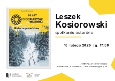 Leszek Kosiorowski : spotkanie autorskie - plakat [Dokument życia społecznego]