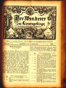 Der Wanderer im Riesengebirge, 1885, nr 44