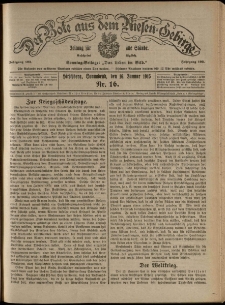 Der Bote aus dem Riesen-Gebirge : Zeitung f&uuml;r alle St&auml;nde, R. 103, 1915, nr 16