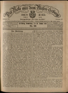 Der Bote aus dem Riesen-Gebirge : Zeitung f&uuml;r alle St&auml;nde, R. 103, 1915, nr 28