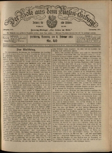 Der Bote aus dem Riesen-Gebirge : Zeitung f&uuml;r alle St&auml;nde, R. 103, 1915, nr 40