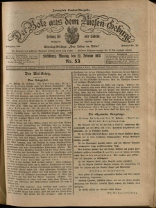 Der Bote aus dem Riesen-Gebirge : Zeitung f&uuml;r alle St&auml;nde, R. 103, 1915, nr 53
