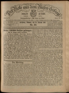 Der Bote aus dem Riesen-Gebirge : Zeitung f&uuml;r alle St&auml;nde, R. 103, 1915, nr 54