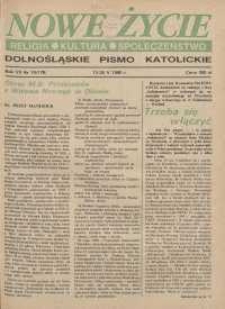 Nowe Życie: dolnośląskie pismo katolickie: religia, kultura, społeczeństwo, 1990, nr 10 (178)