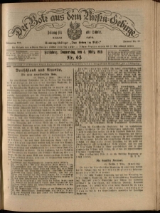 Der Bote aus dem Riesen-Gebirge : Zeitung f&uuml;r alle St&auml;nde, R. 103, 1915, nr 63