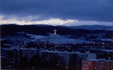 Z Zabobrza II - W Jeleniej G&oacute;rze nocą [Dokument ikonograficzny]