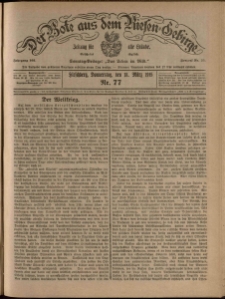 Der Bote aus dem Riesen-Gebirge : Zeitung f&uuml;r alle St&auml;nde, R. 103, 1915, nr 77