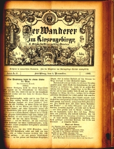 Der Wanderer im Riesengebirge, 1885, nr 46