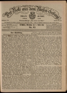 Der Bote aus dem Riesen-Gebirge : Zeitung f&uuml;r alle St&auml;nde, R. 103, 1915, nr 95