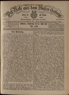 Der Bote aus dem Riesen-Gebirge : Zeitung f&uuml;r alle St&auml;nde, R. 103, 1915, nr 110
