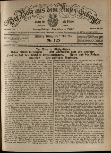 Der Bote aus dem Riesen-Gebirge : Zeitung f&uuml;r alle St&auml;nde, R. 103, 1915, nr 125