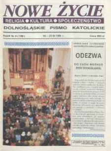 Nowe Życie: dolnośląskie pismo katolickie: religia, kultura, społeczeństwo, 1991, nr 5 (199)
