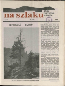 Na Szlaku : g&oacute;ry, turystyka, alpinizm, 1991, nr 4/28