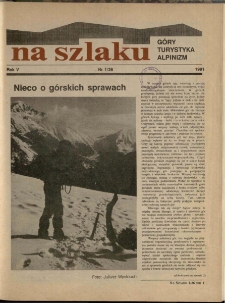 Na Szlaku : g&oacute;ry, turystyka, alpinizm, 1991, nr 1/26