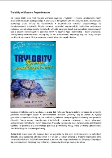 Trylobity w Muzeum Przyrodniczym [Dokument elektroniczny]