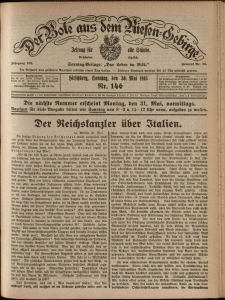 Der Bote aus dem Riesen-Gebirge : Zeitung f&uuml;r alle St&auml;nde, R. 103, 1915, nr 146