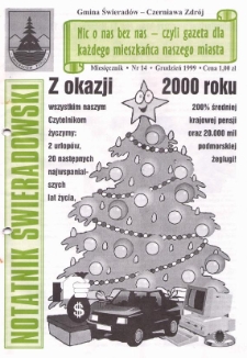Notatnik Świeradowski, 1999, nr 13! (grudzień)