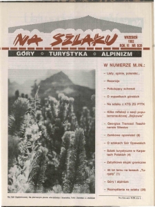 Na Szlaku : g&oacute;ry, turystyka, alpinizm, 1992, nr 9/39