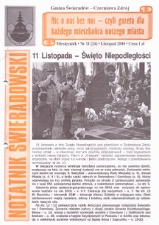 Notatnik Świeradowski, 2000, nr 11 (24)