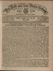 Der Bote aus dem Riesen-Gebirge : Zeitung f&uuml;r alle St&auml;nde, R. 103, 1915, nr 176
