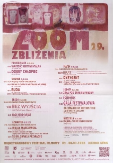 29. Zoom Zbliżenia - afisz [Dokument życia społecznego]