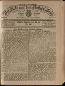 Der Bote aus dem Riesen-Gebirge : Zeitung f&uuml;r alle St&auml;nde, R. 103, 1915, nr 185