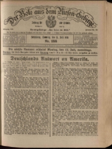 Der Bote aus dem Riesen-Gebirge : Zeitung f&uuml;r alle St&auml;nde, R. 103, 1915, nr 188