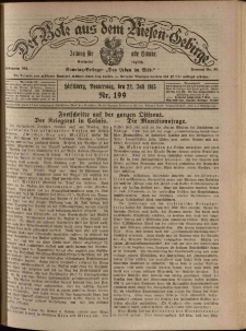 Der Bote aus dem Riesen-Gebirge : Zeitung f&uuml;r alle St&auml;nde, R. 103, 1915, nr 199