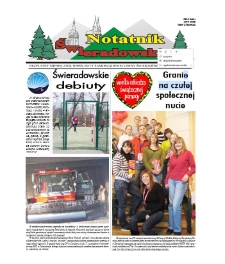 Notatnik Świeradowski : bezpłatny miesięcznik wsp&oacute;lnoty samorządowej Gminy Świerad&oacute;w-Czerniawa Zdr&oacute;j, 2008, nr 2 (111)