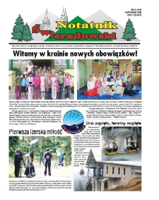 Notatnik Świeradowski : bezpłatny miesięcznik wsp&oacute;lnoty samorządowej Gminy Świerad&oacute;w-Czerniawa Zdr&oacute;j, 2008, nr 10 (119)