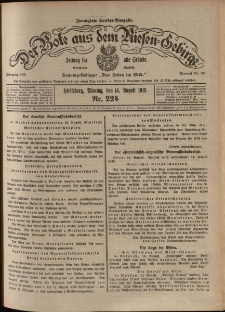 Der Bote aus dem Riesen-Gebirge : Zeitung f&uuml;r alle St&auml;nde, R. 103, 1915, nr 224