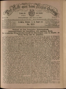 Der Bote aus dem Riesen-Gebirge : Zeitung f&uuml;r alle St&auml;nde, R. 103, 1915, nr 233