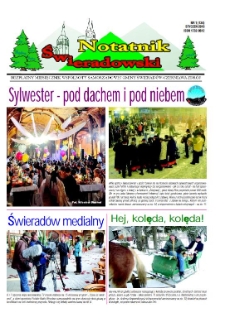 Notatnik Świeradowski : bezpłatny miesięcznik wsp&oacute;lnoty samorządowej Gminy Świerad&oacute;w-Czerniawa Zdr&oacute;j, 2010, nr 1 (134)