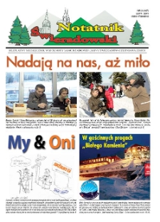 Notatnik Świeradowski : bezpłatny miesięcznik wsp&oacute;lnoty samorządowej Gminy Świerad&oacute;w-Czerniawa Zdr&oacute;j, 2011, nr 2 (147)