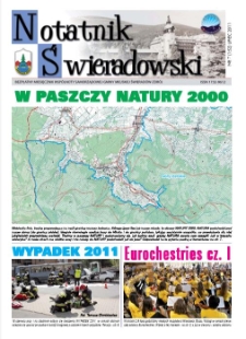 Notatnik Świeradowski : bezpłatny miesięcznik wsp&oacute;lnoty samorządowej Gminy Miejskiej Świerad&oacute;w-Zdr&oacute;j, 2011, nr 7 (152)