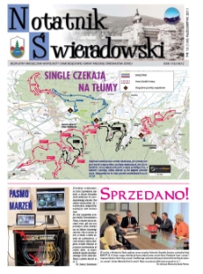 Notatnik Świeradowski : bezpłatny miesięcznik wsp&oacute;lnoty samorządowej Gminy Miejskiej Świerad&oacute;w-Zdr&oacute;j, 2011, nr 10 (155)