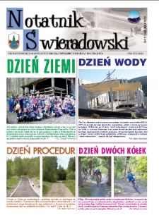 Notatnik Świeradowski : bezpłatny miesięcznik wsp&oacute;lnoty samorządowej Gminy Miejskiej Świerad&oacute;w-Zdr&oacute;j, 2012, nr 5 (162)