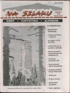 Na Szlaku : g&oacute;ry, turystyka, alpinizm, 1994, nr 3/57