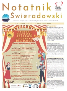 Notatnik Świeradowski : bezpłatny miesięcznik wsp&oacute;lnoty samorządowej Gminy Miejskiej Świerad&oacute;w-Zdr&oacute;j, 2024, nr 7 (308)