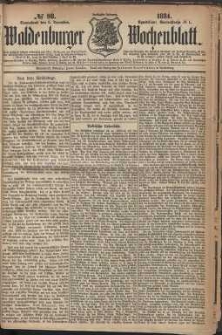 Waldenburger Wochenblatt, Jg. 30, 1884, nr 98