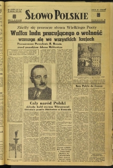 Słowo Polskie, 1950, nr 29 (1157)