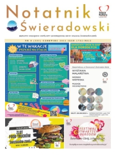 Notatnik Świeradowski : bezpłatny miesięcznik wsp&oacute;lnoty samorządowej Gminy Miejskiej Świerad&oacute;w-Zdr&oacute;j, 2022, nr 6 (283)