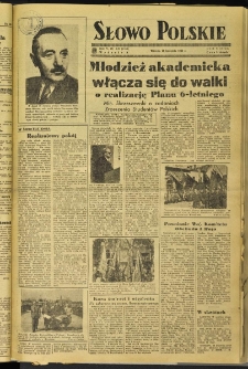 Słowo Polskie, 1950, nr 106 (1244)