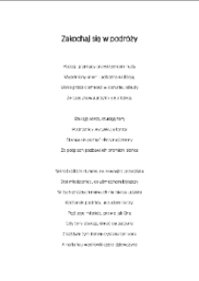 Zakochaj się w podróży