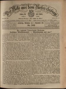 Der Bote aus dem Riesen-Gebirge : Zeitung f&uuml;r alle St&auml;nde, R. 103, 1915, nr 303