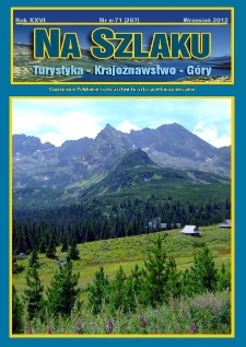 Na Szlaku : turystyka, krajoznawstwo, g&oacute;ry, 2012, nr e-71 (267) (wrzesień)