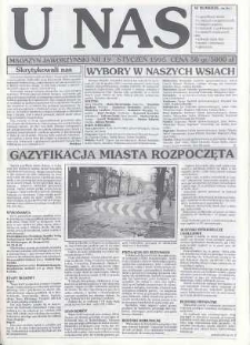 U Nas : miesięcznik jaworzyński, 1995, nr 19