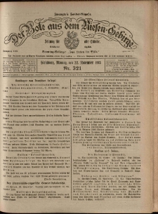 Der Bote aus dem Riesen-Gebirge : Zeitung f&uuml;r alle St&auml;nde, R. 103, 1915, nr 321